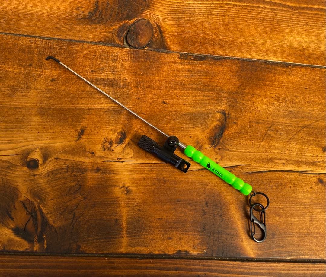 クワガタ採集セット　かき出し棒　採集道具　デジタルノギス　迷彩柄　採集ケース