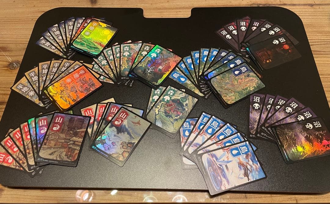 神河 輝ける世界 基本土地 フルアート全66枚セット＋おまけ