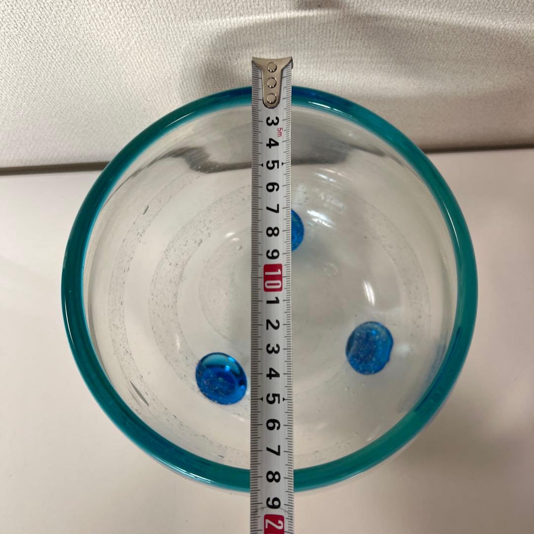 津軽びいどろ 水槽 金魚鉢 めだか鉢　アクアリウム　苔