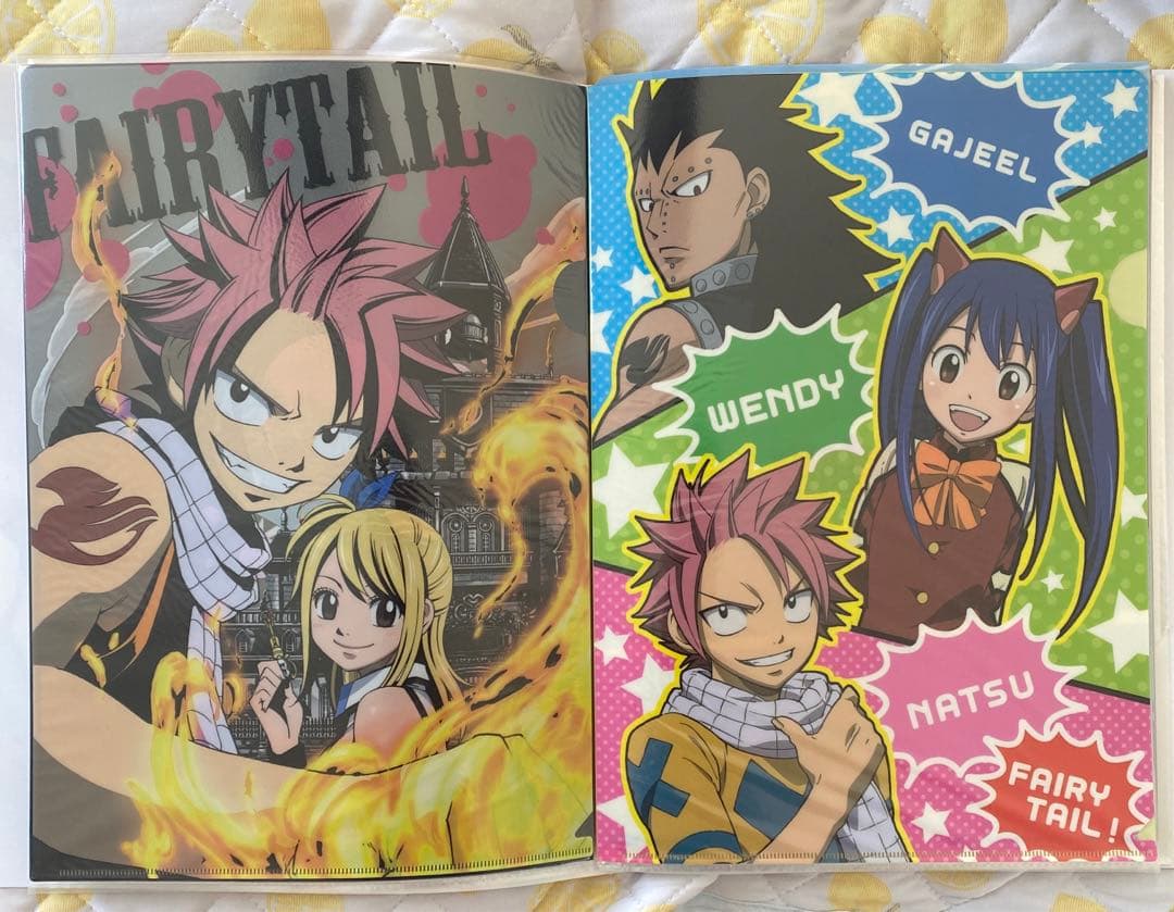 フェアリーテイル FAIRY TAIL 真島ヒロ　タイトー　クリアファイル