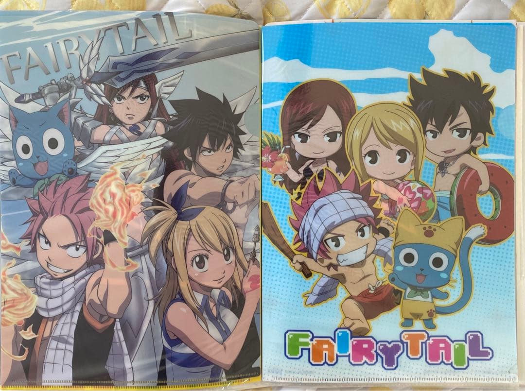 フェアリーテイル FAIRY TAIL 真島ヒロ　タイトー　クリアファイル