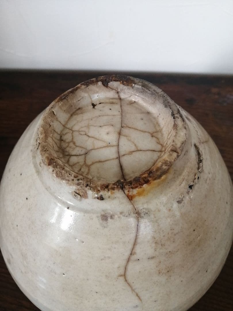 骨董 李朝 染付 小壺