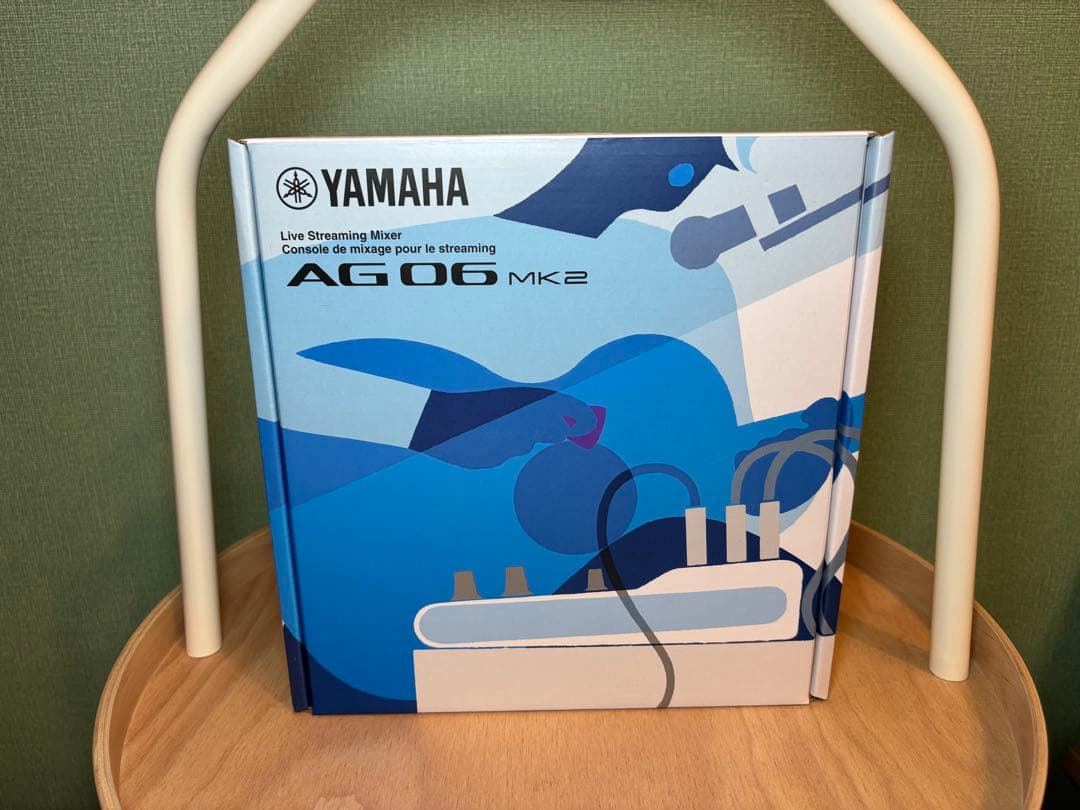 【配信スタートセット】YAMAHA AG06MK2＋YCM01おまけ付き／箱あり