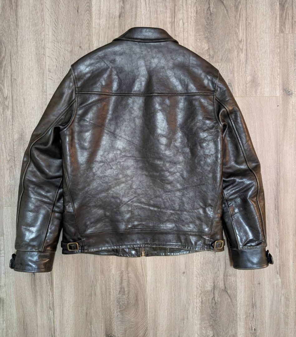 【CALEE】LEATHER TRACKER JKTシングルライダースジャケット