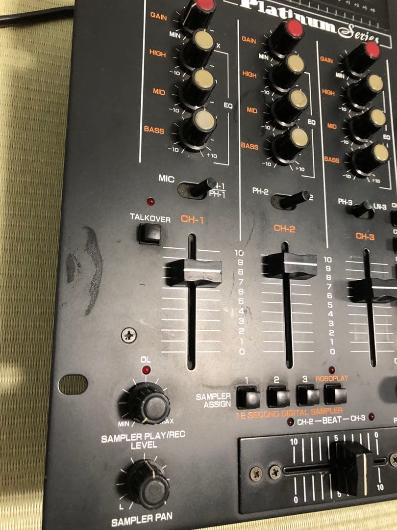 gemini ジェミニ PS 676 アナログ ステレオ プリアンプ ミキサー