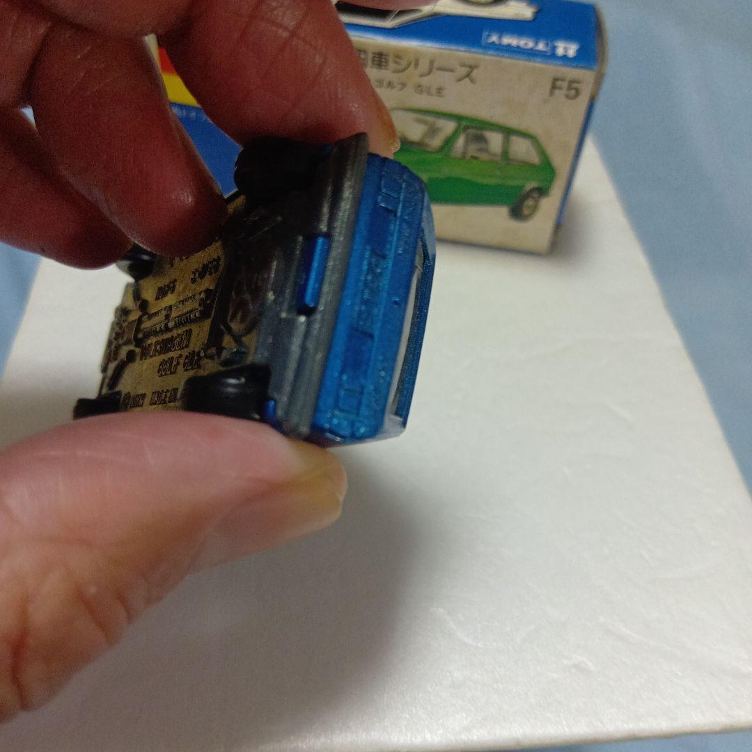 トミカ青箱　フォルクスワーゲン ゴルフ GLE 1/56　日本製　外箱共に極上品