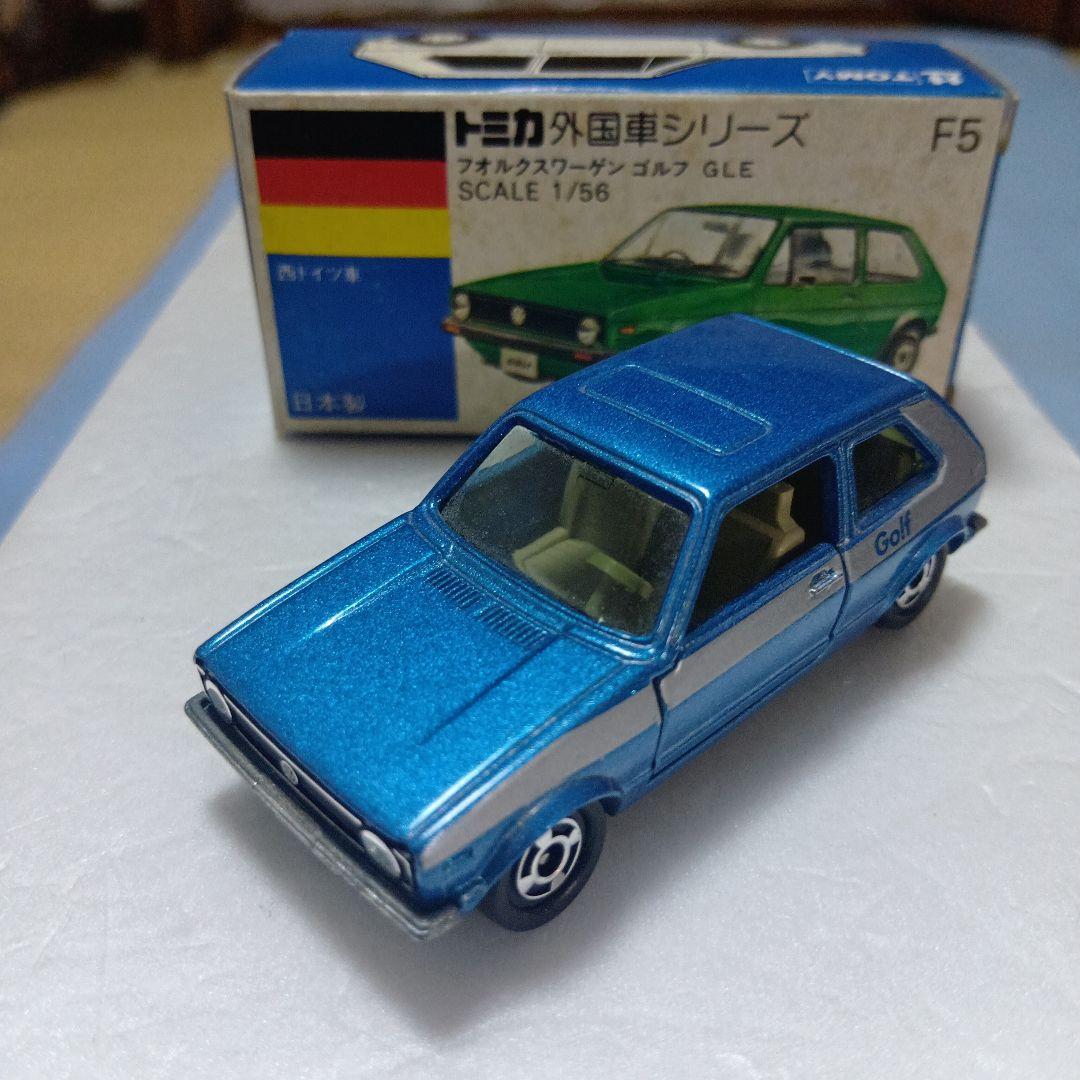 トミカ青箱　フォルクスワーゲン ゴルフ GLE 1/56　日本製　外箱共に極上品