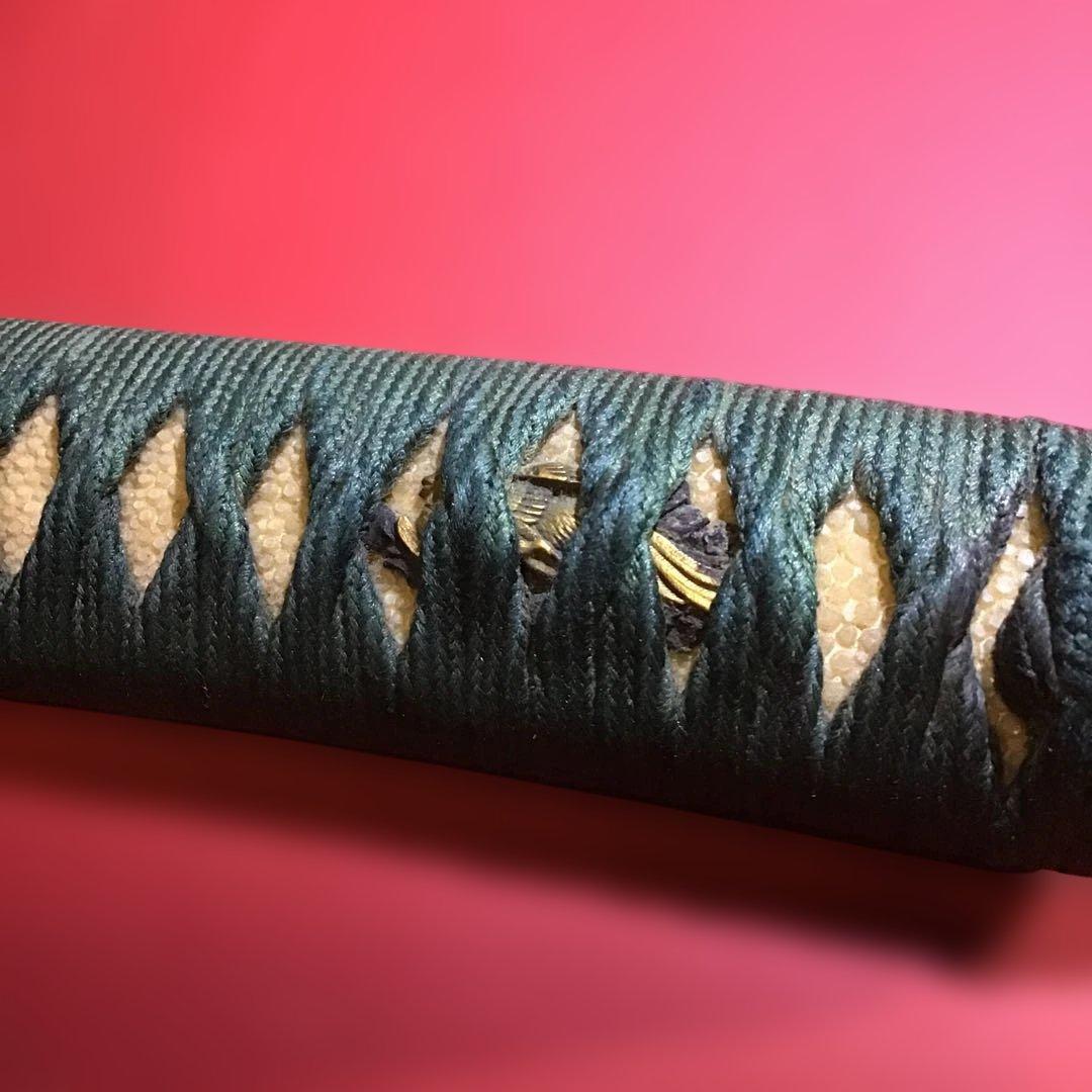 柄　縁頭　青海波彫　金具　目貫鳳凰　　江戸時代　　　　　　書鍔箱