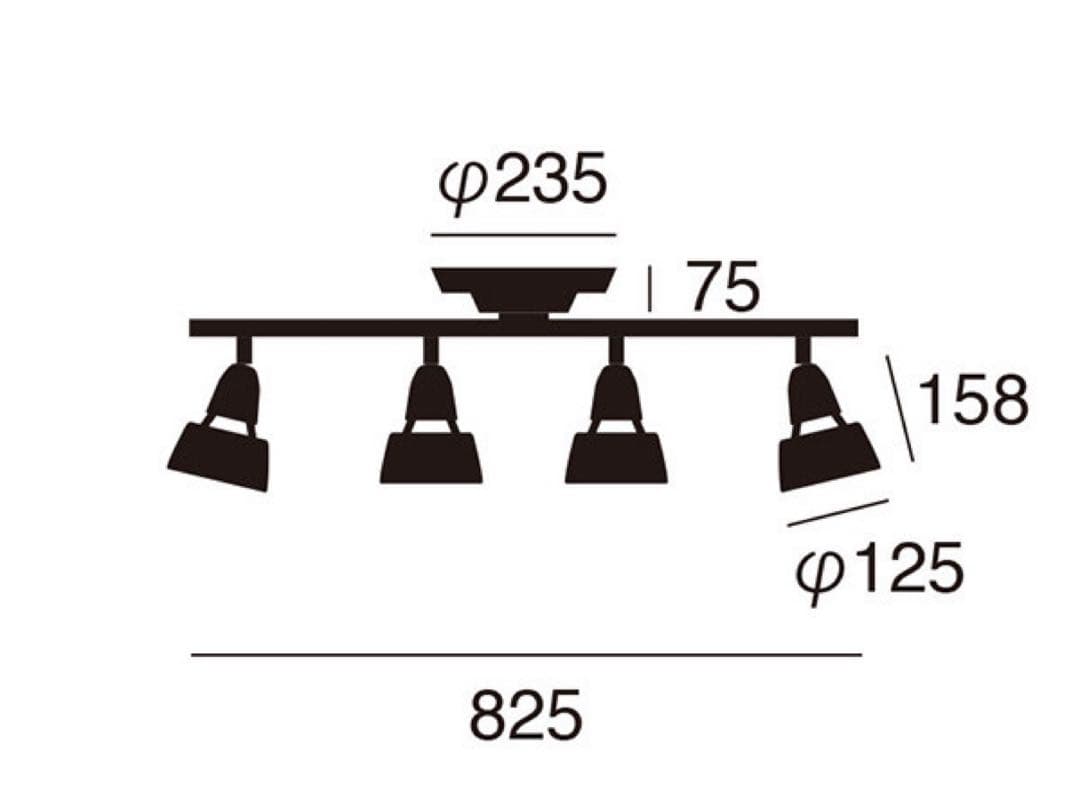 【美品】ART WORK STUDIO ハーモニーリモートシーリングライト4灯②