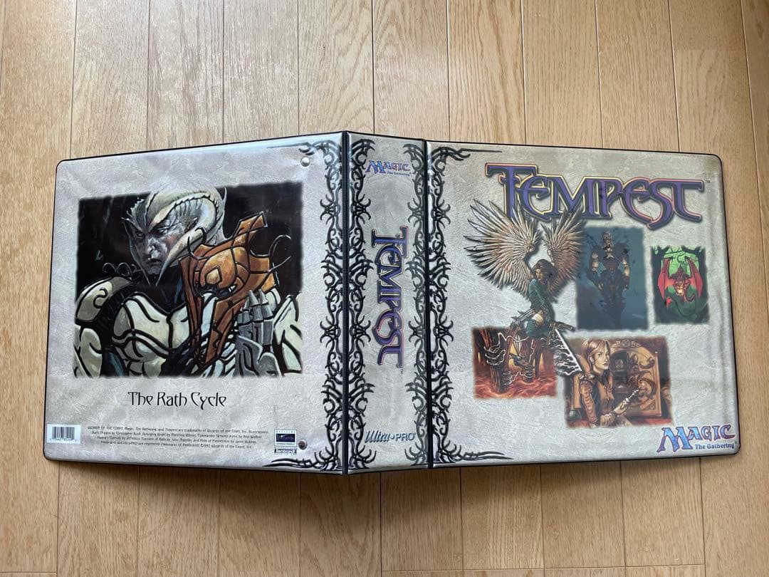 【美品！！】MTG 公式カードファイルバインダー テンペスト