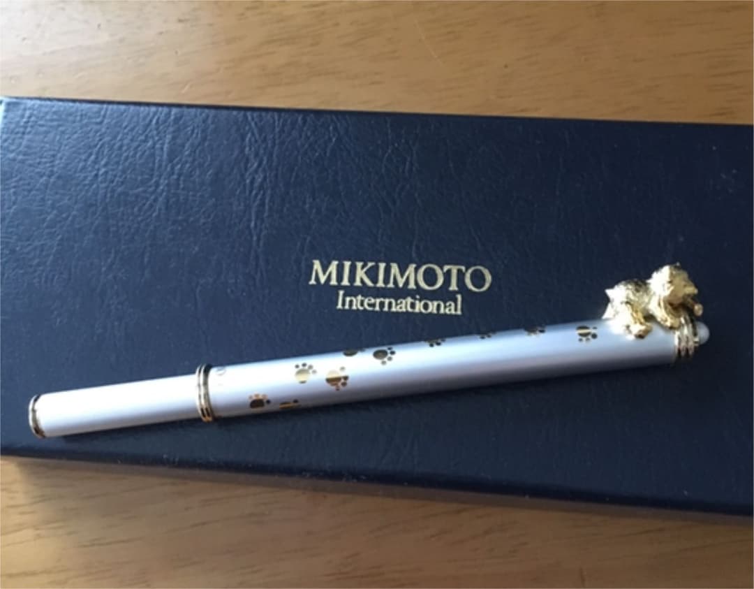 真珠ボールペン＆ブックマーク MIKIMOTO  新品