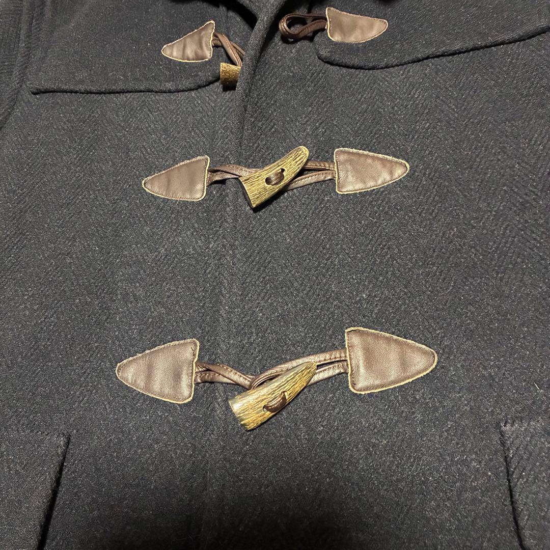 【美品】Paul Stuartポールスチュアートダッフルロングコートウールト