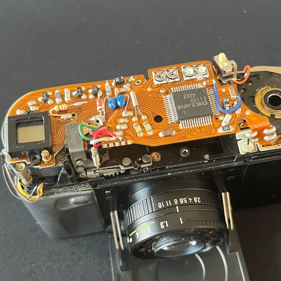 【ジャンク 部品取り用】CONTAX T 初代 分解品 フィルムカメラ