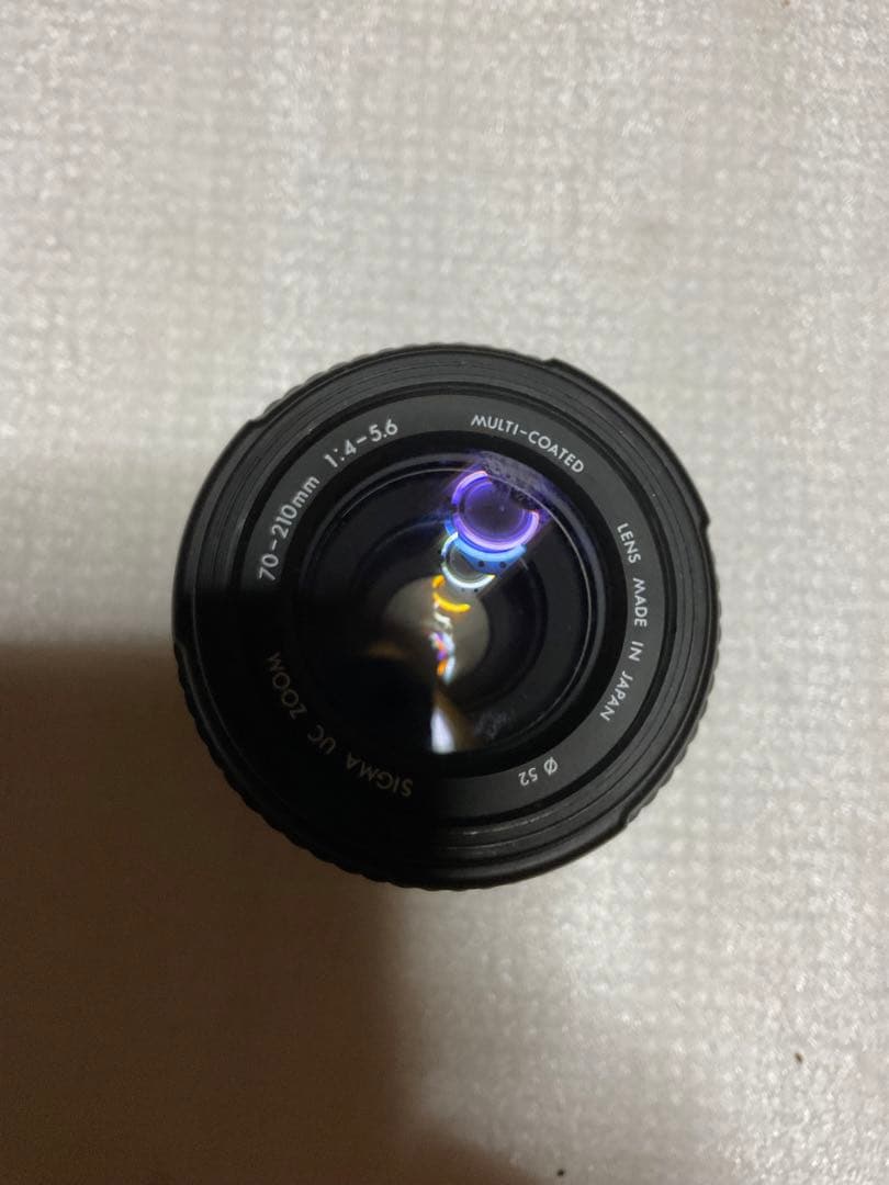 MINOLTA／アルファー・5700i。【シグマレンズ付き。持ち手僅かにキズ】。