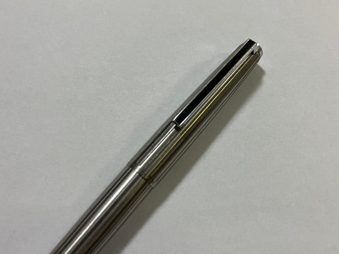 Pilot 万年筆 CUSTOM K-500SS 白蝕刻ストライプ 18KWG