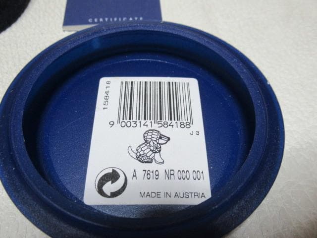 ◆未使用 希少 廃盤品 オーストリア製！スワロフスキー『ビーグル』