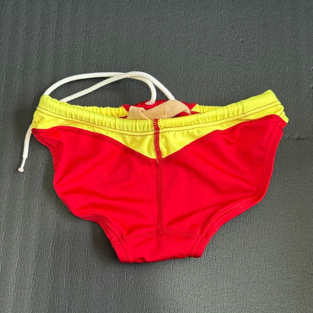 Mizuno 競泳水着 レッド/イエロー SSサイズ