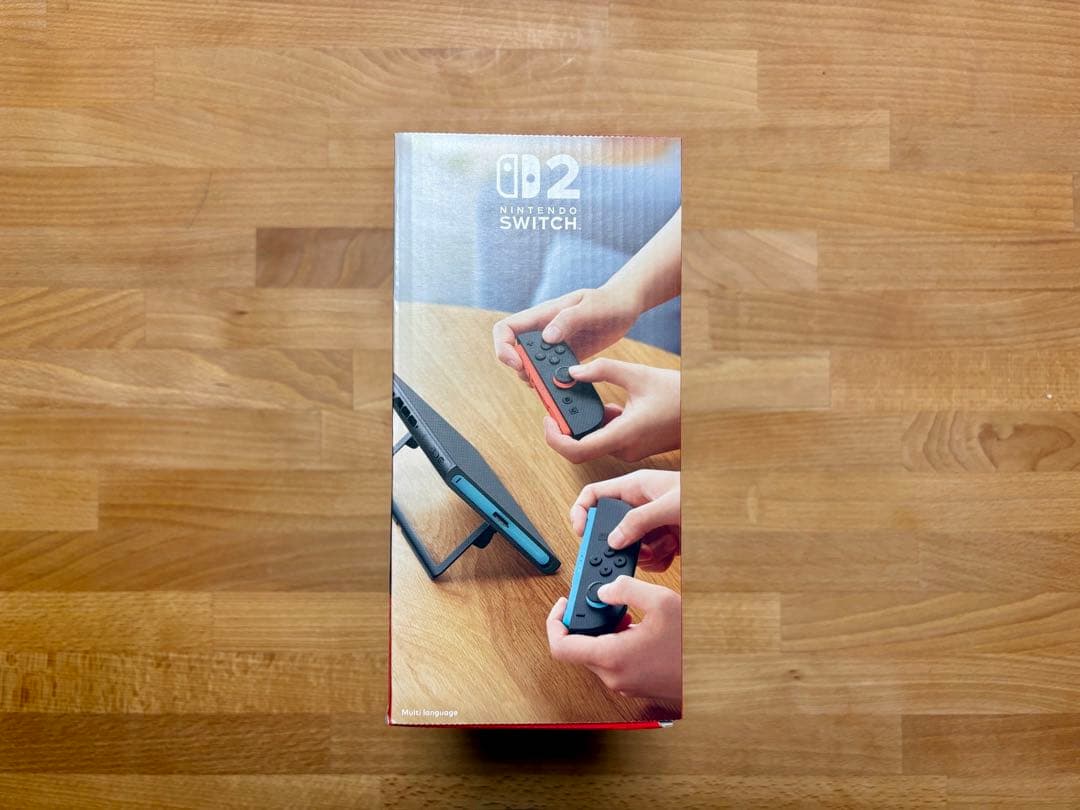 【新品未開封】Nintendo Switch 2 本体 多言語版　即日発送