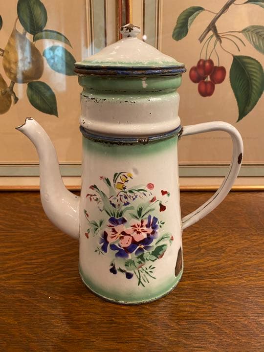 フレンチアンティーク　コーヒーポット JAPY