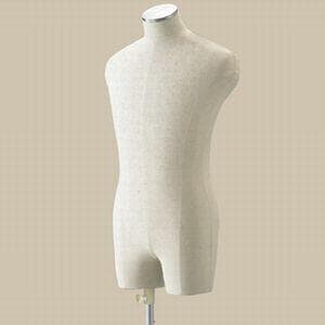 新品■MEN'Sボディートルソー紳士Ｍズボン着用可■ステン調メンズマネキン業務用