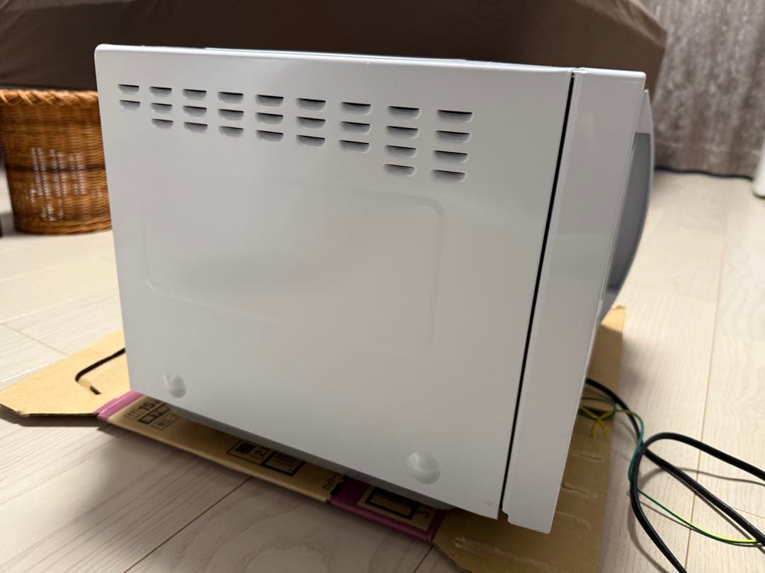 Panasonic NE-FL100-W 単機能電子レンジ ホワイト