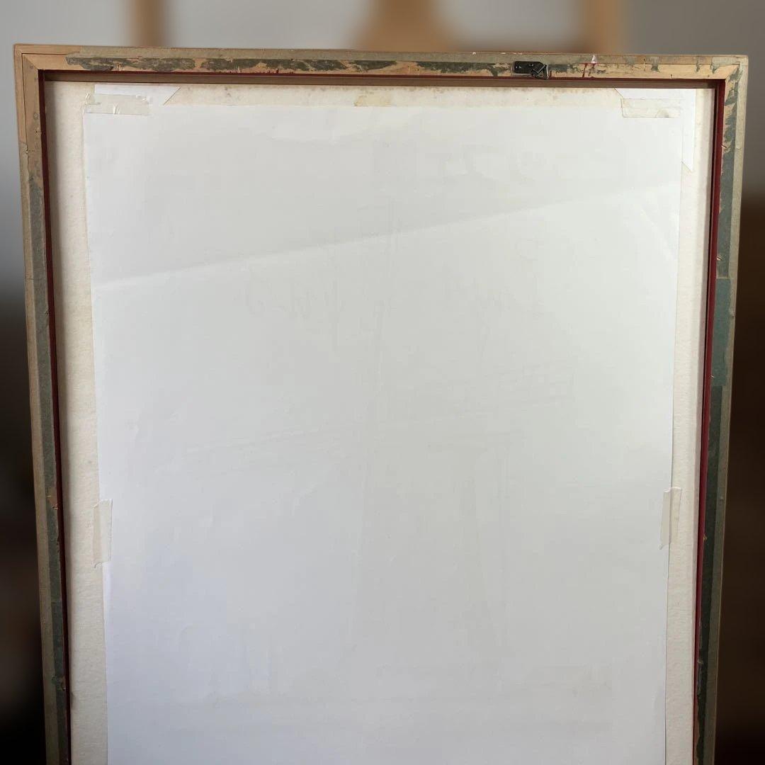 リトポスター　「ビュッフェ展OSAKA TOKYO ギャルリーためなが」