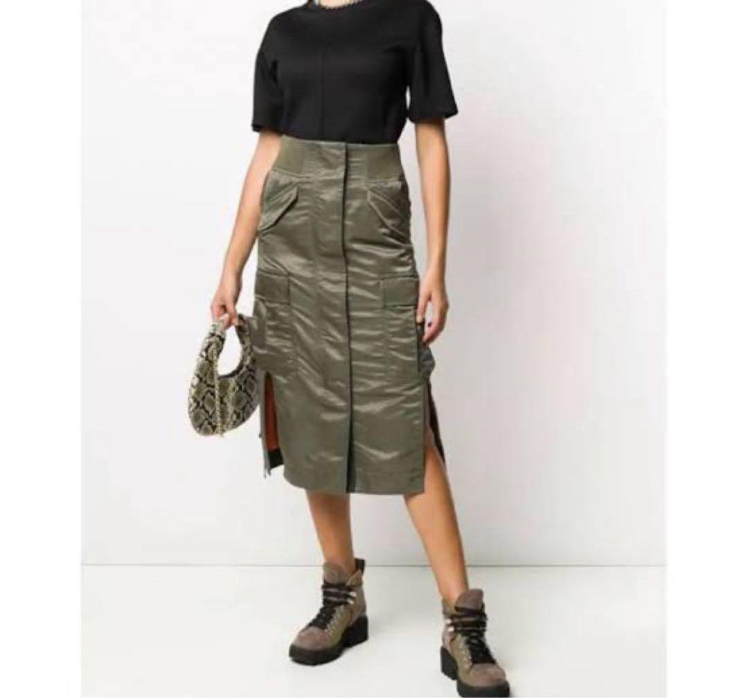 sacai サカイNylon Twill Skirt ナイロンツイルスカート　黒