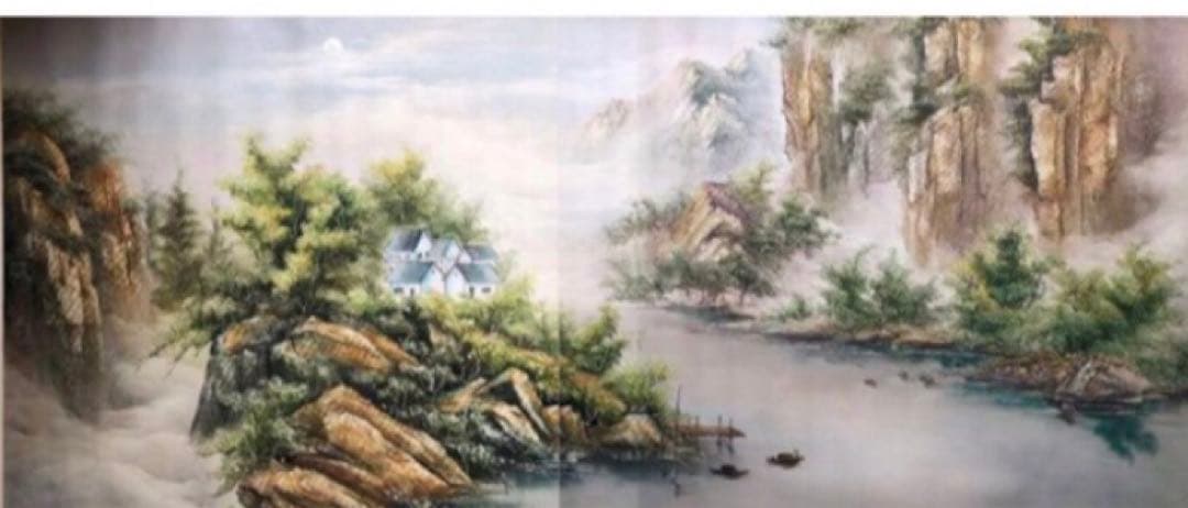 山水画 桂林　霍娜作品