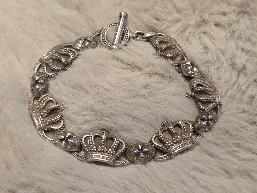 Justin Davis ブレスレット　クラウンモチーフ