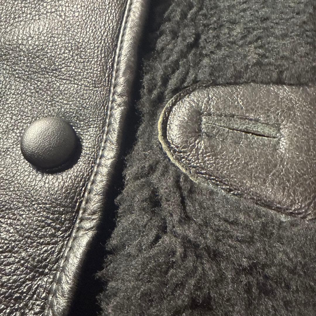 ヒ*ン様 美品　THE SOURCE TYPE B-3 リアルムートン　Ｌ