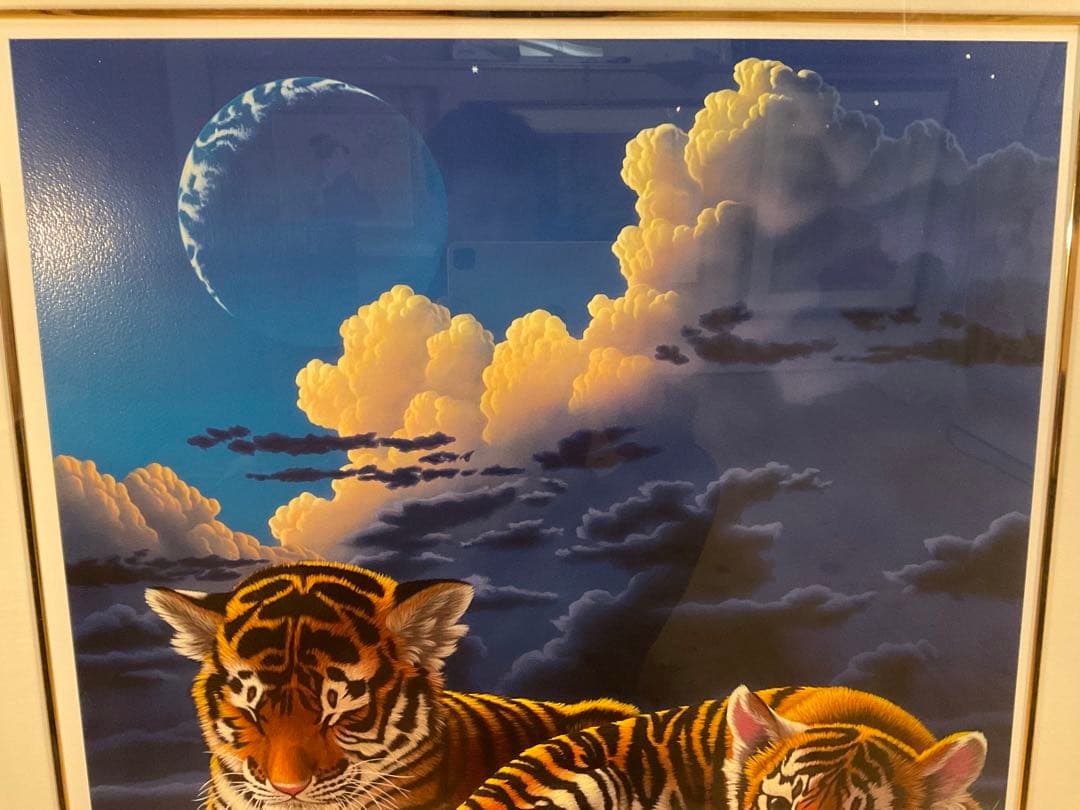 シム・シメール「母に抱かれて」ジークレー　直筆サイン・エディション・作品保証書有