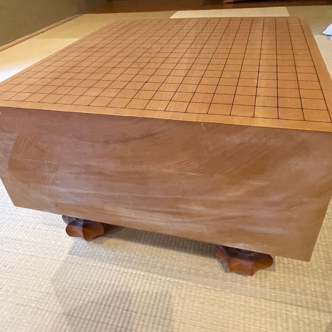 碁盤 本榧 5.7寸 碁石付きセット 桐カバー及び桐碁笥箱付き K2467