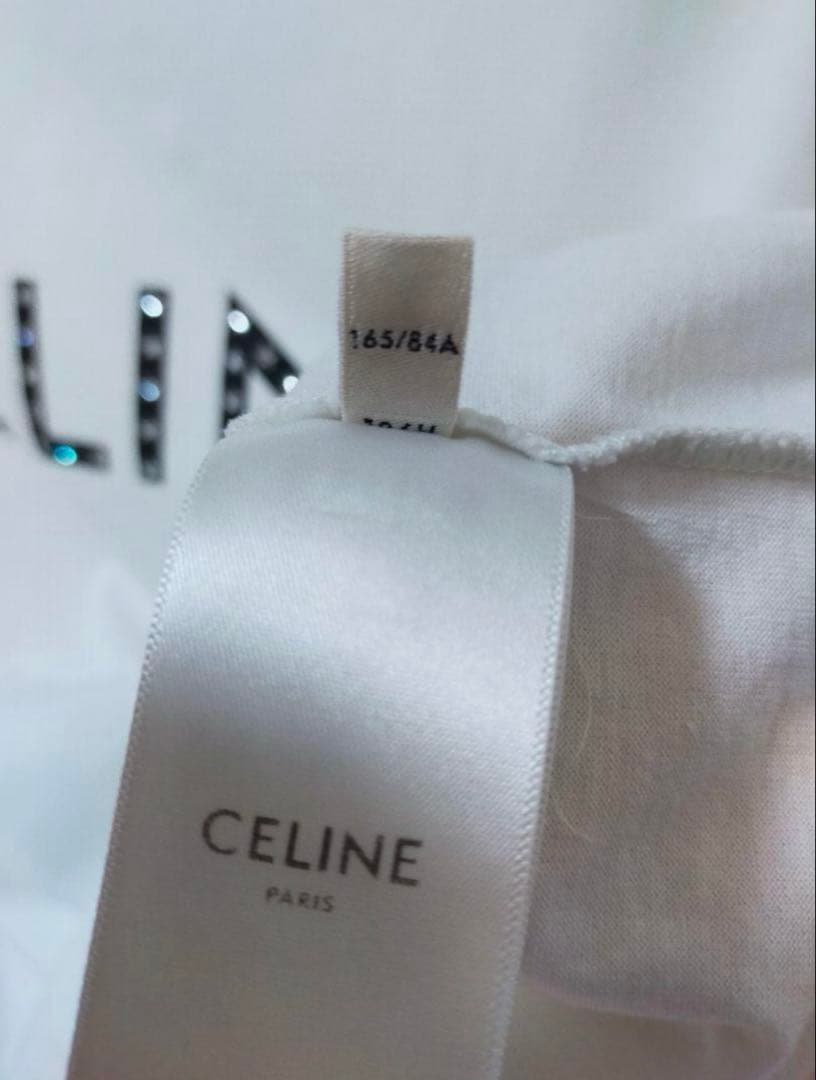 CELINE 星柄ロゴ Tシャツ