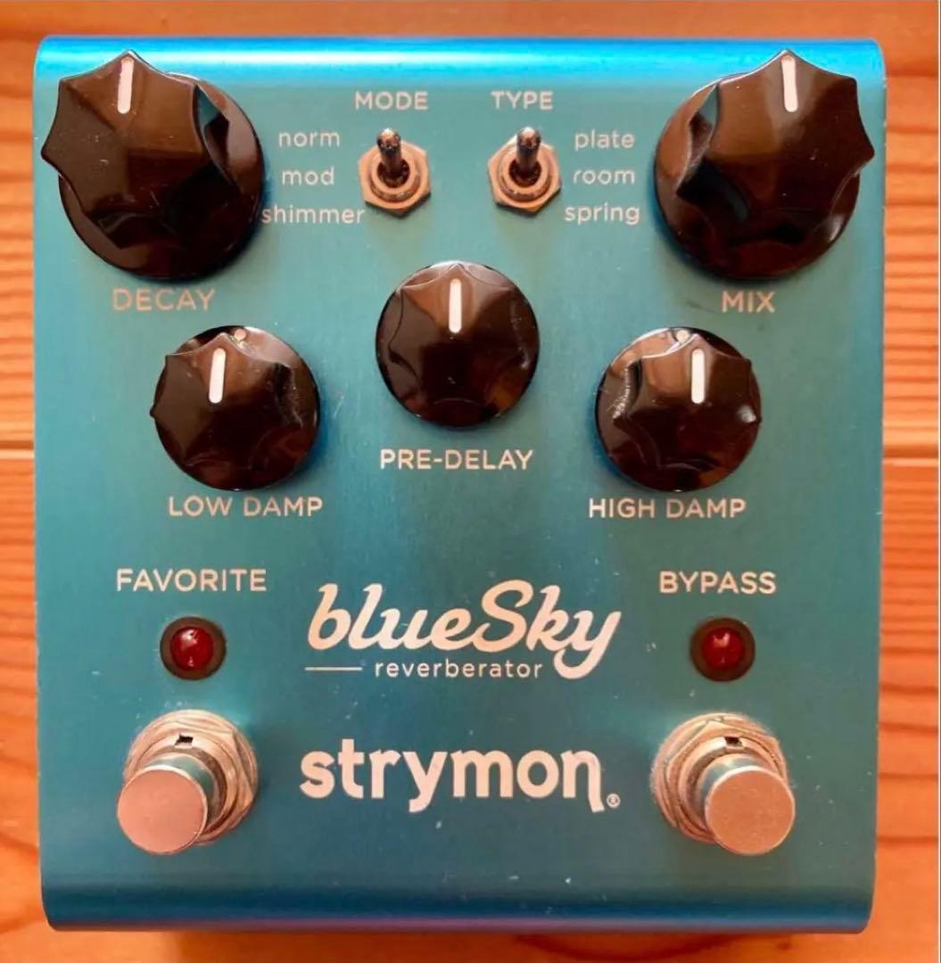 strymon blueSky reverb エフェクター　アダプター付き