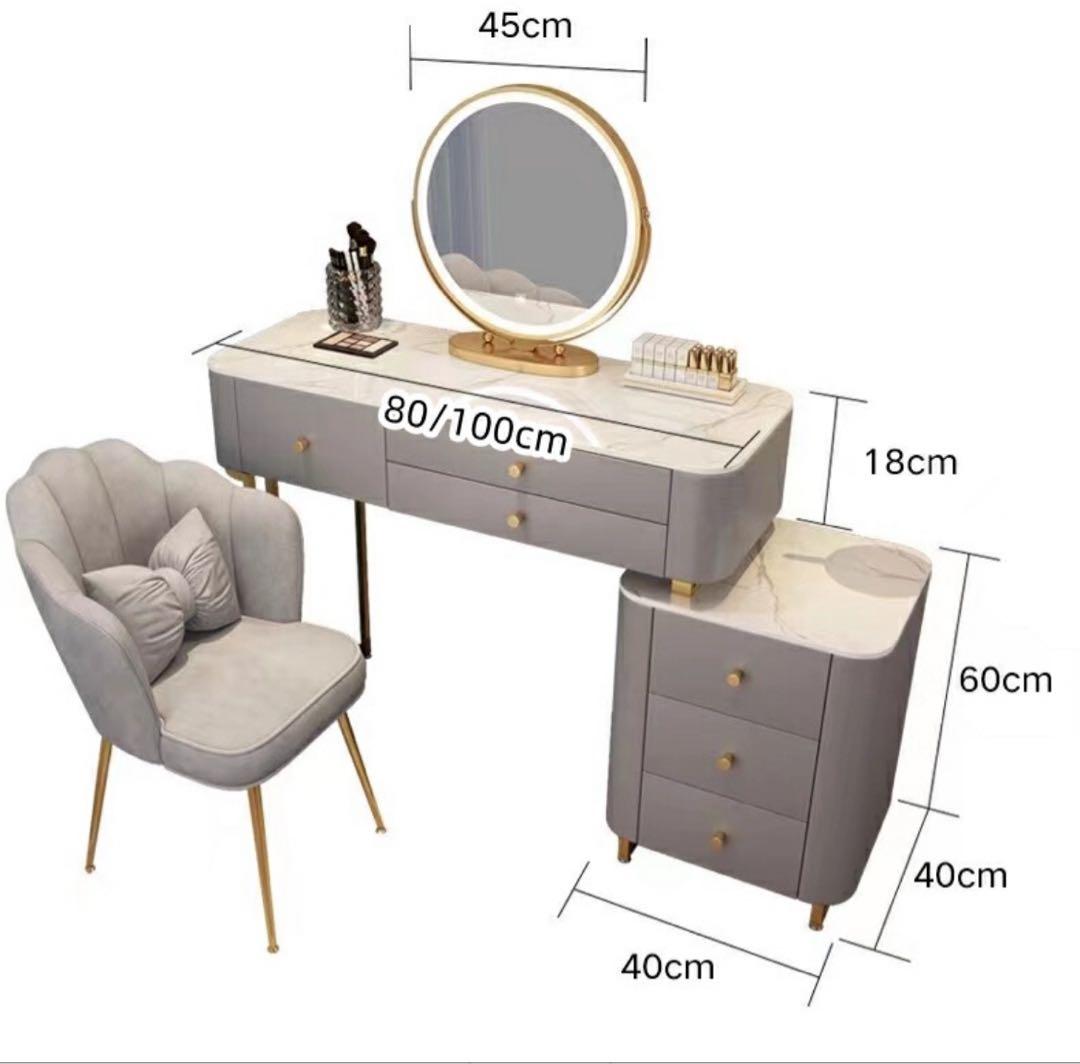 本日限定39800円→35800円❗️大理石調　ドレッサー