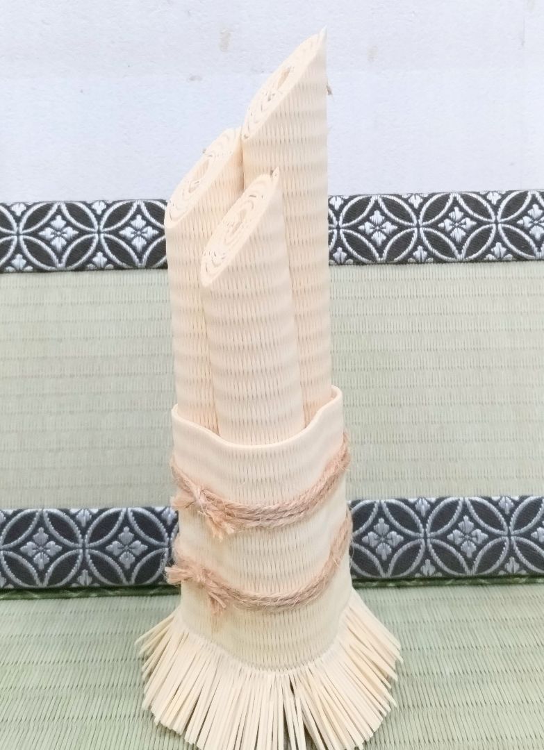 和紙畳表de門松