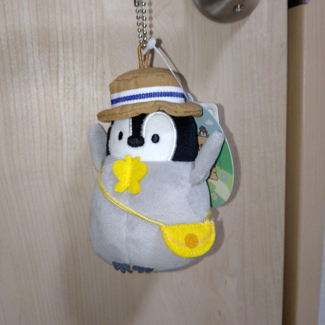 ねこぺん日和展ぬいぐるみ　限定　ねこくん　ペンちゃんマスコットぬいぐるみ