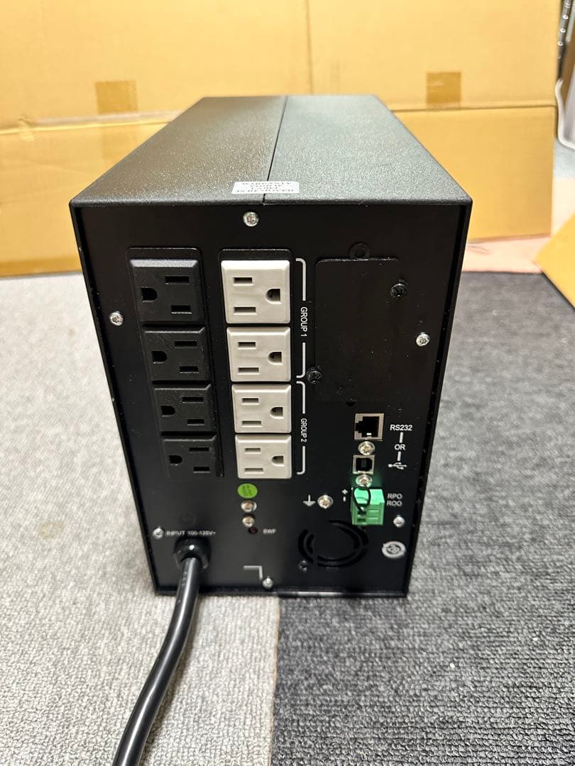 HP（ヒューレット・パッカード） ＵＰＳ　T1000 Ｇ５ Q1F49A