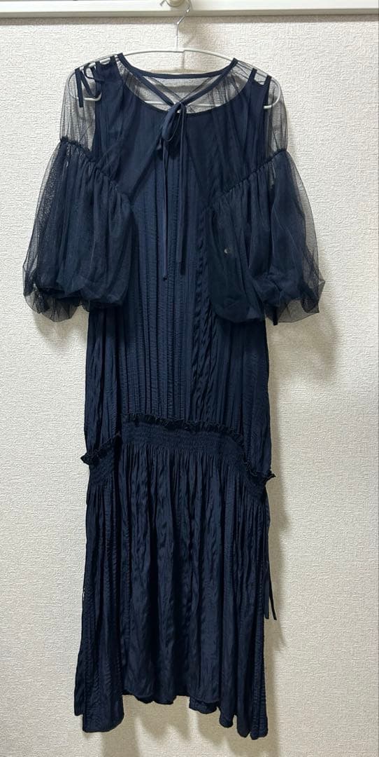 【完売品】pinue ピヌエ ギャザーヘムドレスセット オケージョン 結婚式