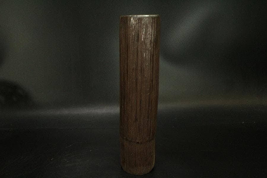 瓢形 花籠 早川尚古斎造 共箱(A888)