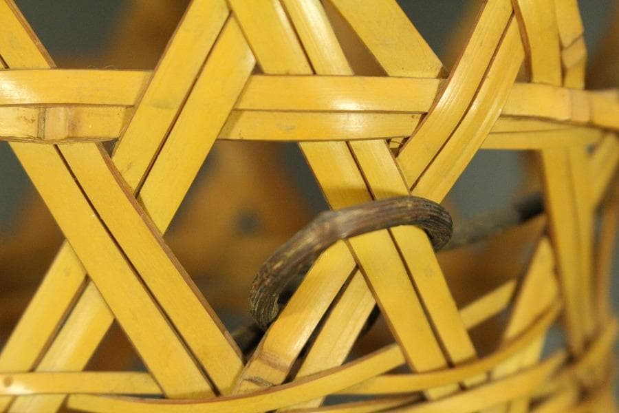 瓢形 花籠 早川尚古斎造 共箱(A888)