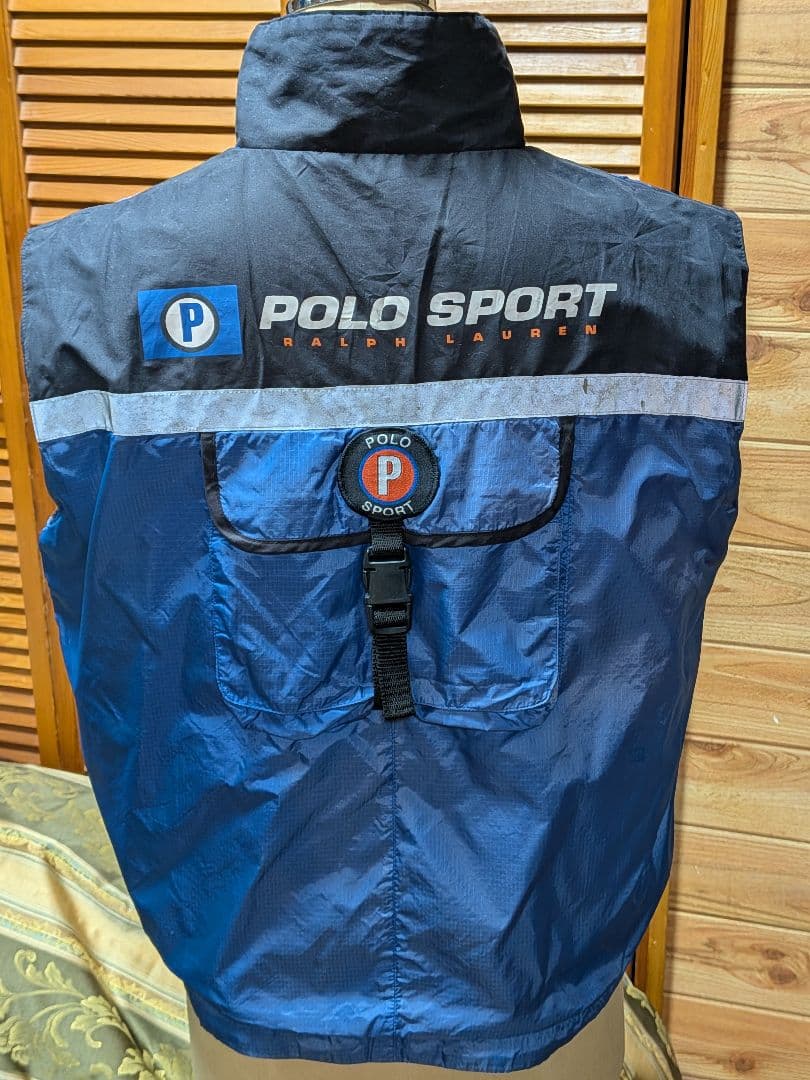 POLO SPORT ナイロンベスト　90〜00年代製
