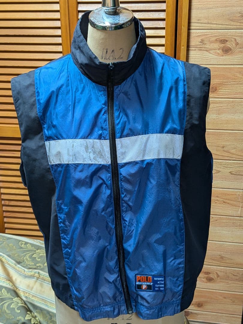 POLO SPORT ナイロンベスト　90〜00年代製