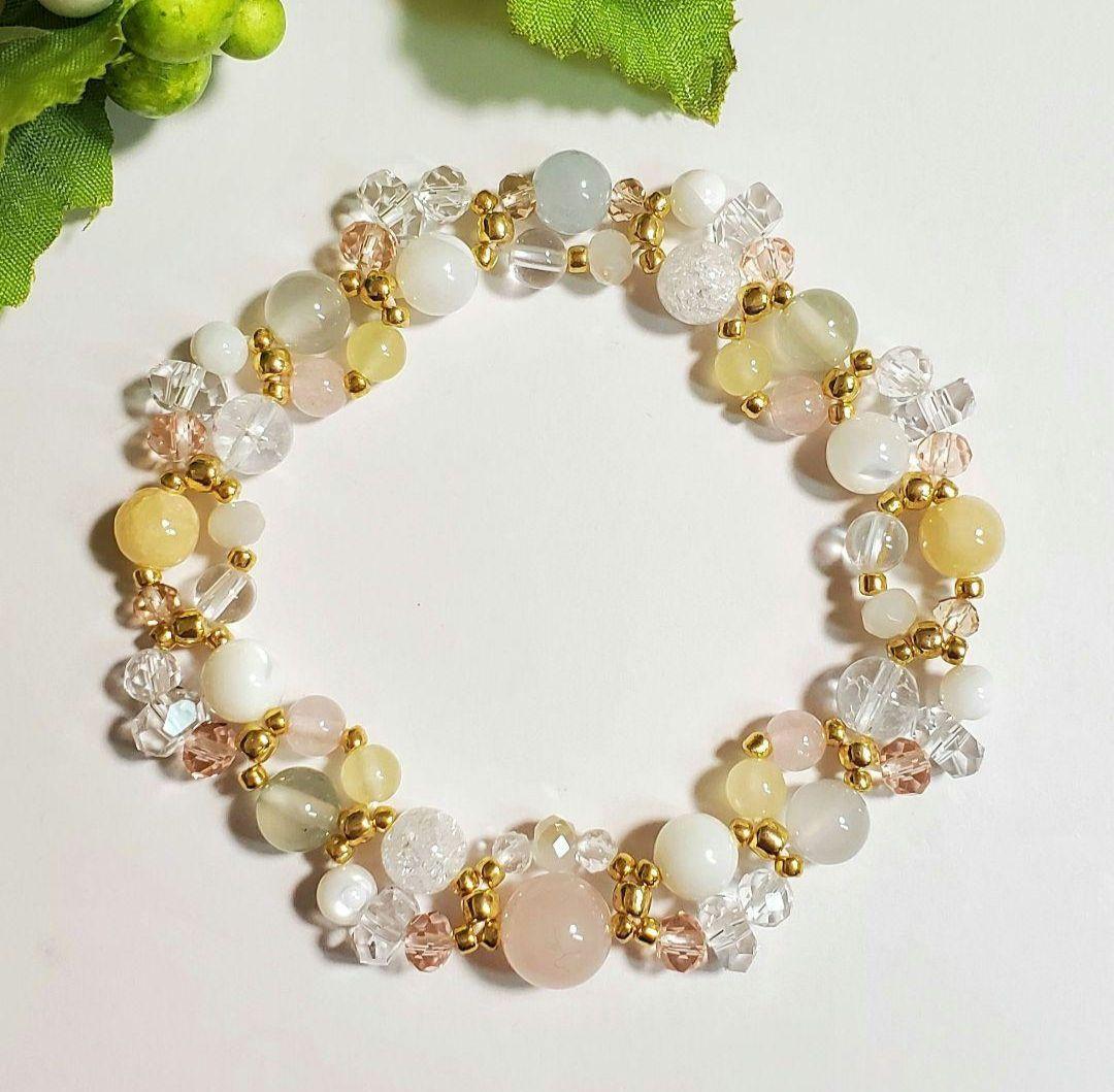 【ふなえる】天然石ブレスレット 3点