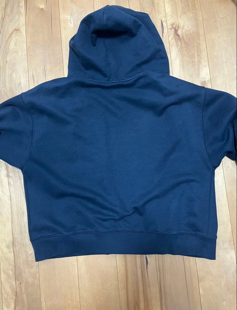 Nike Stussy フード付きパーカー M ネイビー