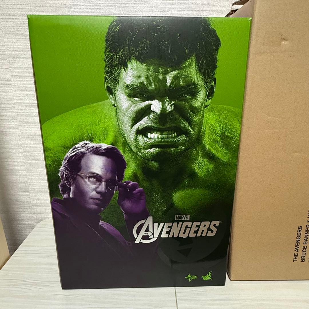 【超希少】ホットトイズ　ブルース・バナー&ハルク（２体セット） アベンジャーズ