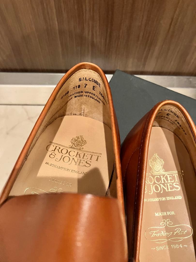 CROCKETT&JONES SALCOMBEシューズ