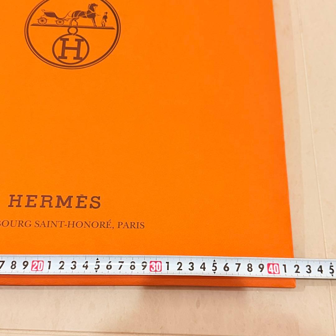 HERMES エルメス バッグ 保存袋 布袋 ショッパー へリボーン柄 特大
