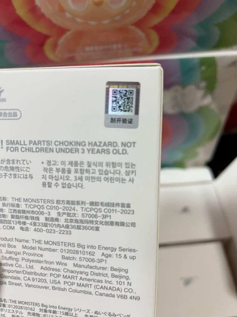 【正規品・未開封】Labubu Big into Energy 10箱