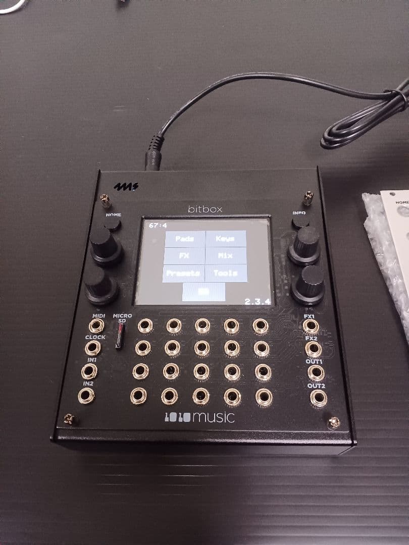 1010music bitbox mk2 モジュラーシンセ 電源付き